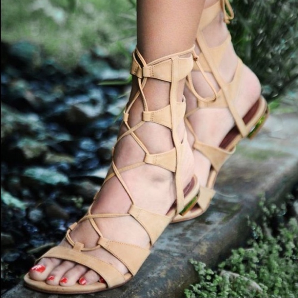 Free people gladiator shoe size 7